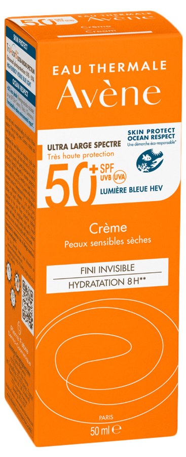 AVENE SUNCARE SPF50+ FRAGRANCE FREE CREAM 50ML product image